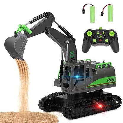 Remote Control Excavator Toys for Boys 4