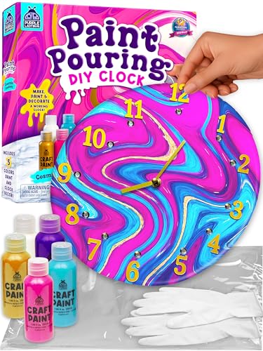 Easy Cleanup Pouring Paint for Kids Ages 6+
