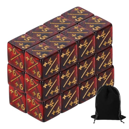 24Pcs Magic Dice Counters (24 Count)