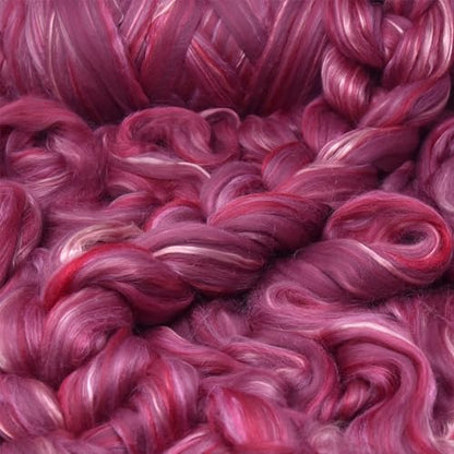 Merino Silk Luxe Tonal Designer Blend. Superfine Merino