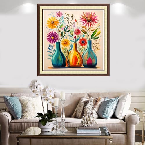 Counted Cross Stitch Kits for Adults Full Range of Cross Stitching Embroidery Unprinted Pattern for Beginners