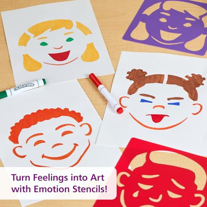 Emotional Stencils Set of 6