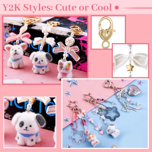 945PCS Bag Charm Kit Gold & Silver
