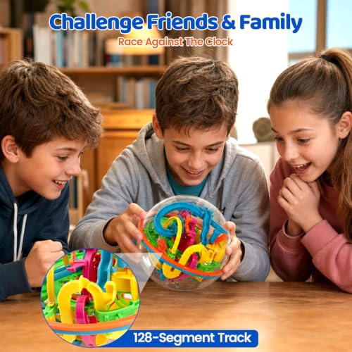 3D Maze Ball Puzzle
