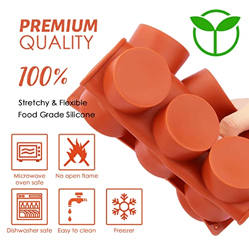 2 Pack Round Chocolate Cookie Molds
