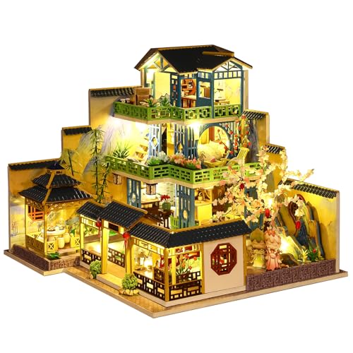 DIY Miniature House Kit for Adults