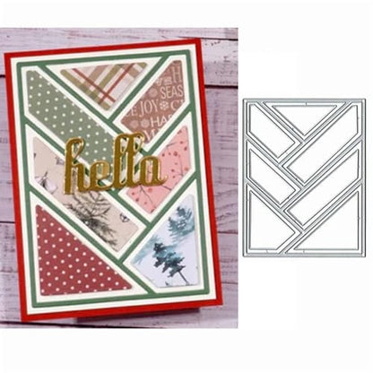 Cutting Dies Metal Stencils Scrapbooking Tools Flowers Lace Frame DIY Embossing Template for Paper Card Making Album Arts Crafts Supplies
