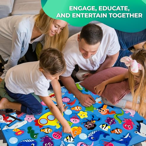 Ocean Felt Board for Toddlers 61 Pcs