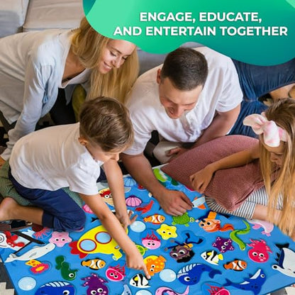 Ocean Felt Board for Toddlers 61 Pcs