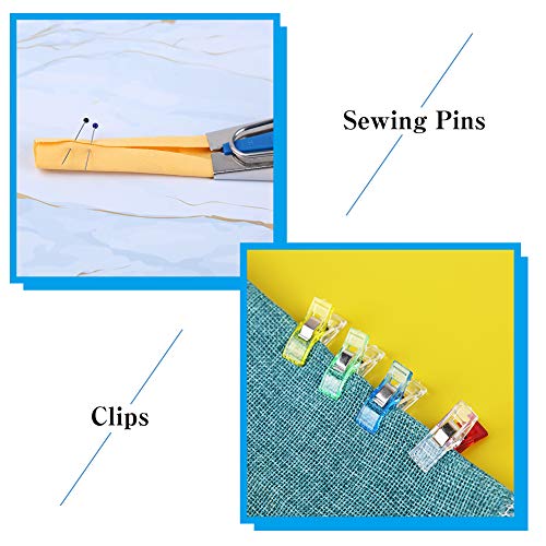 Bias Tape Maker Kit 5 Sizes with 4 Pcs Sewing Machine Presser Foot (5 Count)