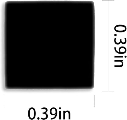 Square Glass Mosaic Tiles Bulk for Adults Crafts Supplies,200g Broken Mosaic Glass Pieces for DIY Mosaic Art Handmade Jewelry Coasters Picture Frames Decoration