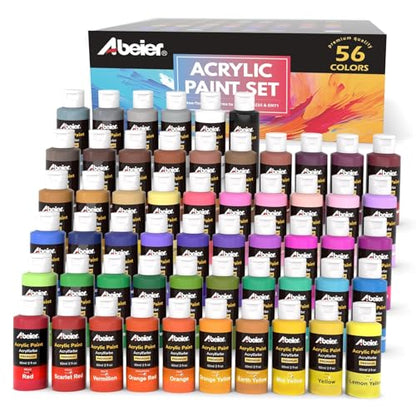 Acrylic Paint Set (112 Fl Oz)