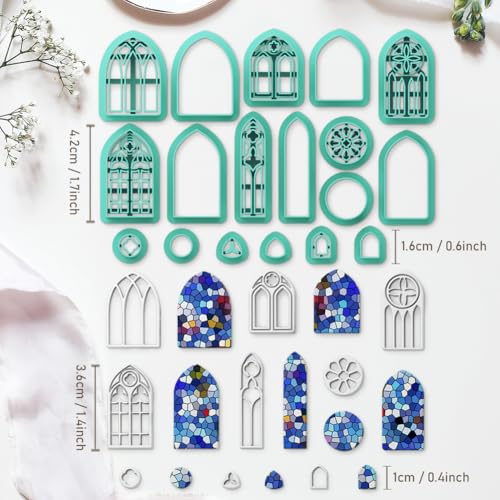 Polymer Clay Cutters (18 Count)