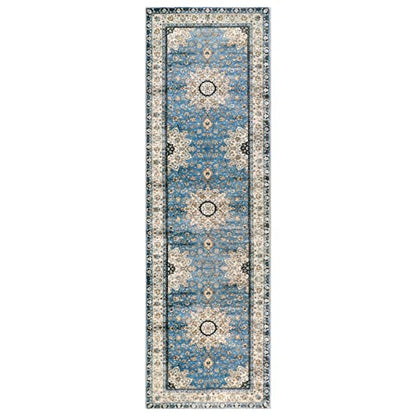 Felice Oriental Floral Medallion Runner Rug