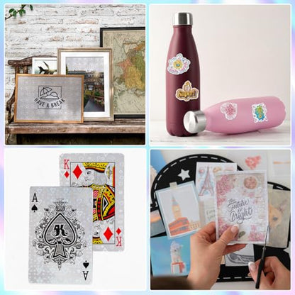 36 Sheets Holographic Sticker Paper