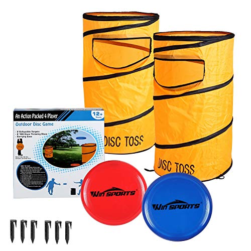Folding Disc Toss Game Set