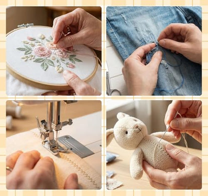 95pcs Sewing Thread Bobbins Kit