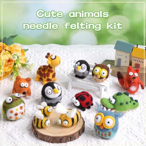 Needle Felting Wool Kit Felting Kit