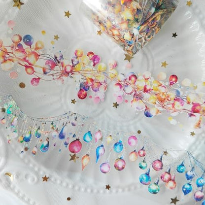 PET Washi Tape Stickers Set