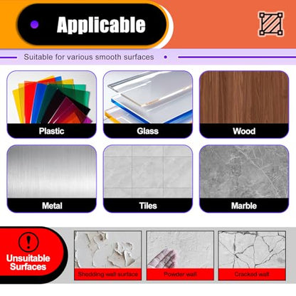 60 Pcs Strong Double Sided Adhesive Pads (60 Count)