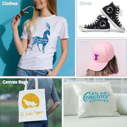 Glitter Heat Transfer Vinyl