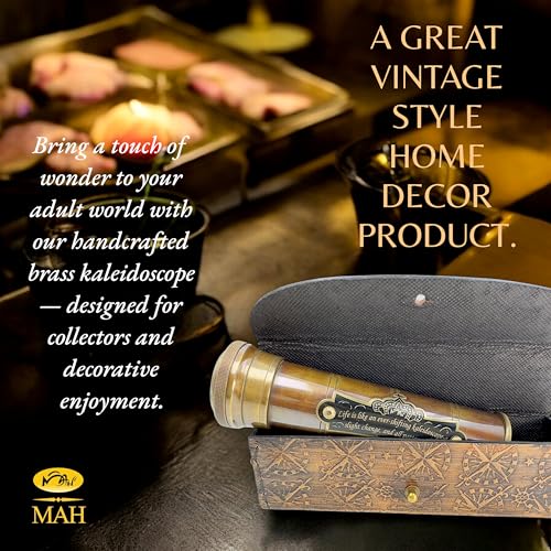 Handcrafted Brass Kaleidoscope