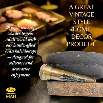 Handcrafted Brass Kaleidoscope