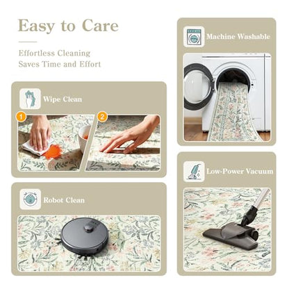 Washable Kitchen Runner Rug 2x6