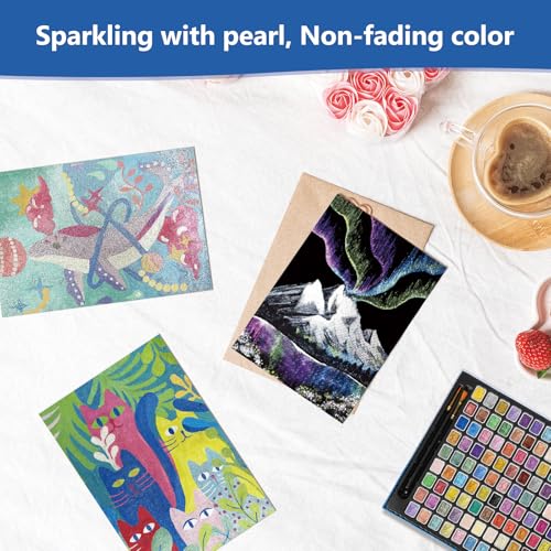 Mini Forestry Shifting Watercolor Painting Set (3.65 Ounce)