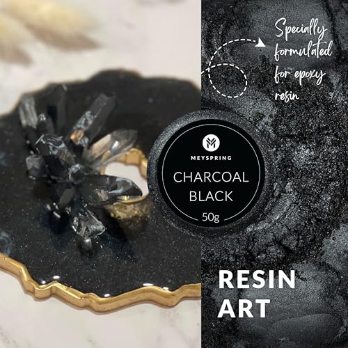 Charcoal Black Mica Powder for Epoxy Resin