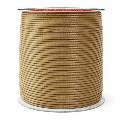 2mm Tan Waxed Cord