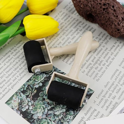 15Pcs Printmaking Brayer Rubber