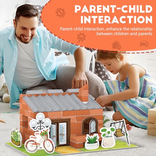 House Building Set for Kids 4+