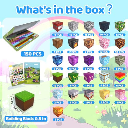 Magnetic Blocks (150 Count)