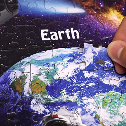 Solar System & Space Exploration 500 Pieces with Very Large Pieces Jigsaw Puzzle 13+
