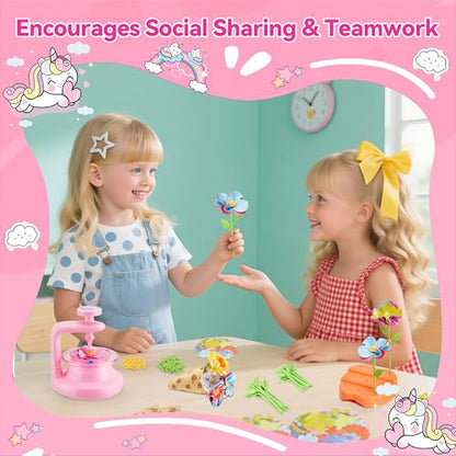 DIY Flower Bouquet Craft Kit for Girls Ages 4