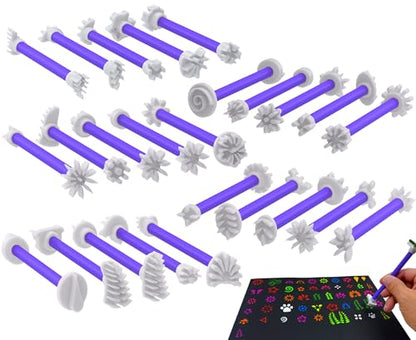 Flower Petal Tools for Dot Painting