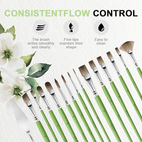 Paint Brush Set (15 Count)