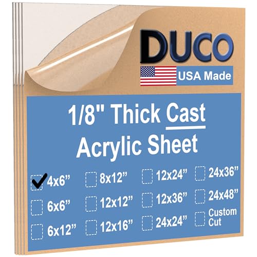 Duco Clear Cast Acrylic Sheets 1