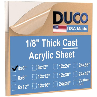 Duco Clear Cast Acrylic Sheets 1