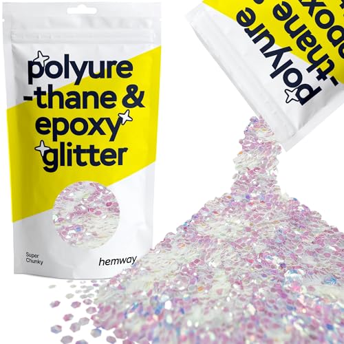 Resin Glitter Mother of Pearl Iridescent 100g Super Chunky (3.5 Ounce)
