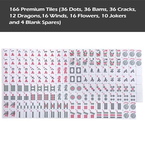 American Mahjong Game Set (166 Count)
