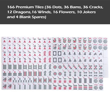 American Mahjong Game Set (166 Count)
