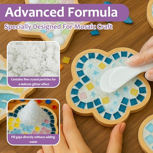 200g Mosaic Crystal Grout for Crafts