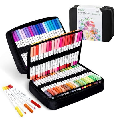 Adult Coloring Book Markers Paper (120 Count)
