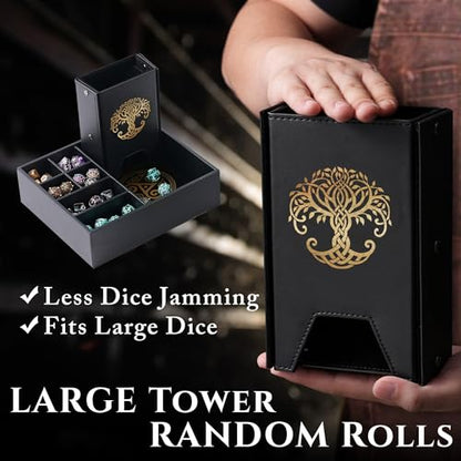 All-in-One Game Roamer - Dice Tray & Tower for DND and RPG