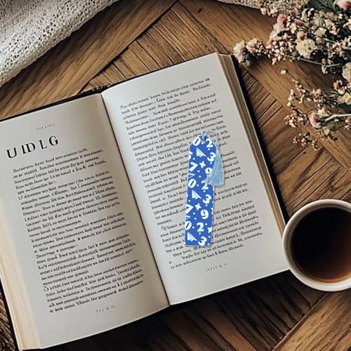 Numbers Pattern Polymer Clay Texture Sheet Stars and Paper Airplanes Silicone Texture Mat for Polymer Clay Making Earrings Jewelry DIY Crafts 5.5 × 5.5 Inch