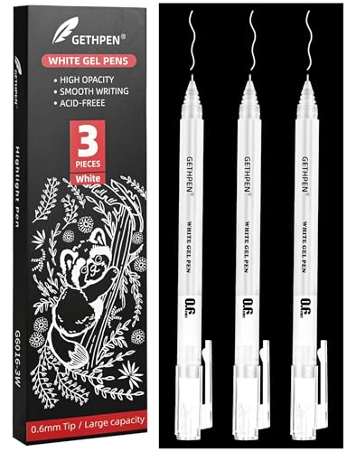 White Gel Pens