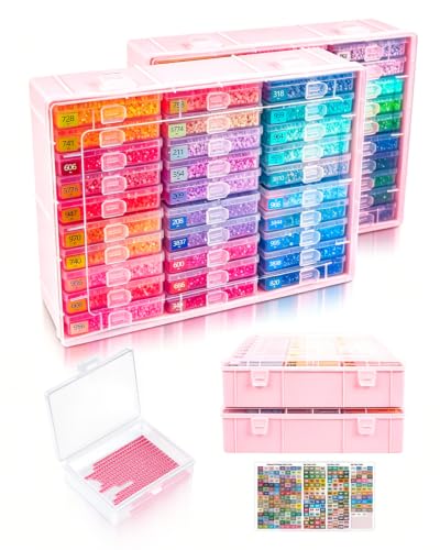 Diamond Art Trays with Lids (2 Count)