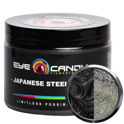 Premium Mica Powder Pigment “Japanese Steel Grey”
